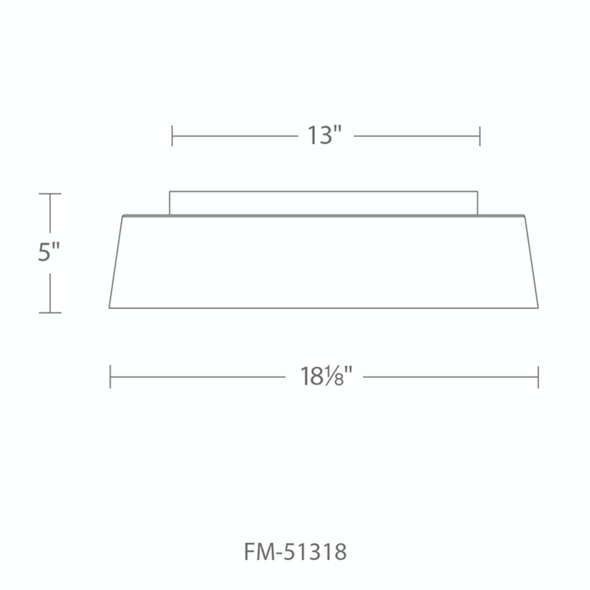 Gilt Flush Mount