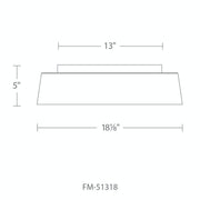 Gilt Flush Mount