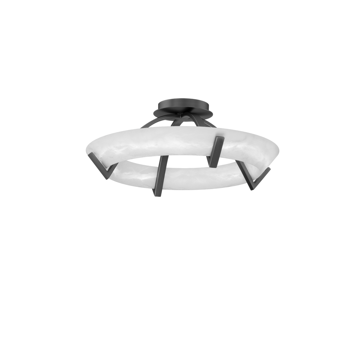 Copa Flush Mount Antique Nickel