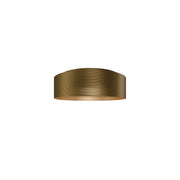 Grille 12in Flush Mount Aged Brass