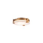 Catalonia Flush Mount 11in Aged Brass