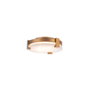 Catalonia Flush Mount 11in Aged Brass