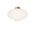Illusion Flush Mount Aged Brass