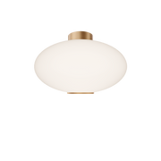 Illusion Flush Mount Aged Brass