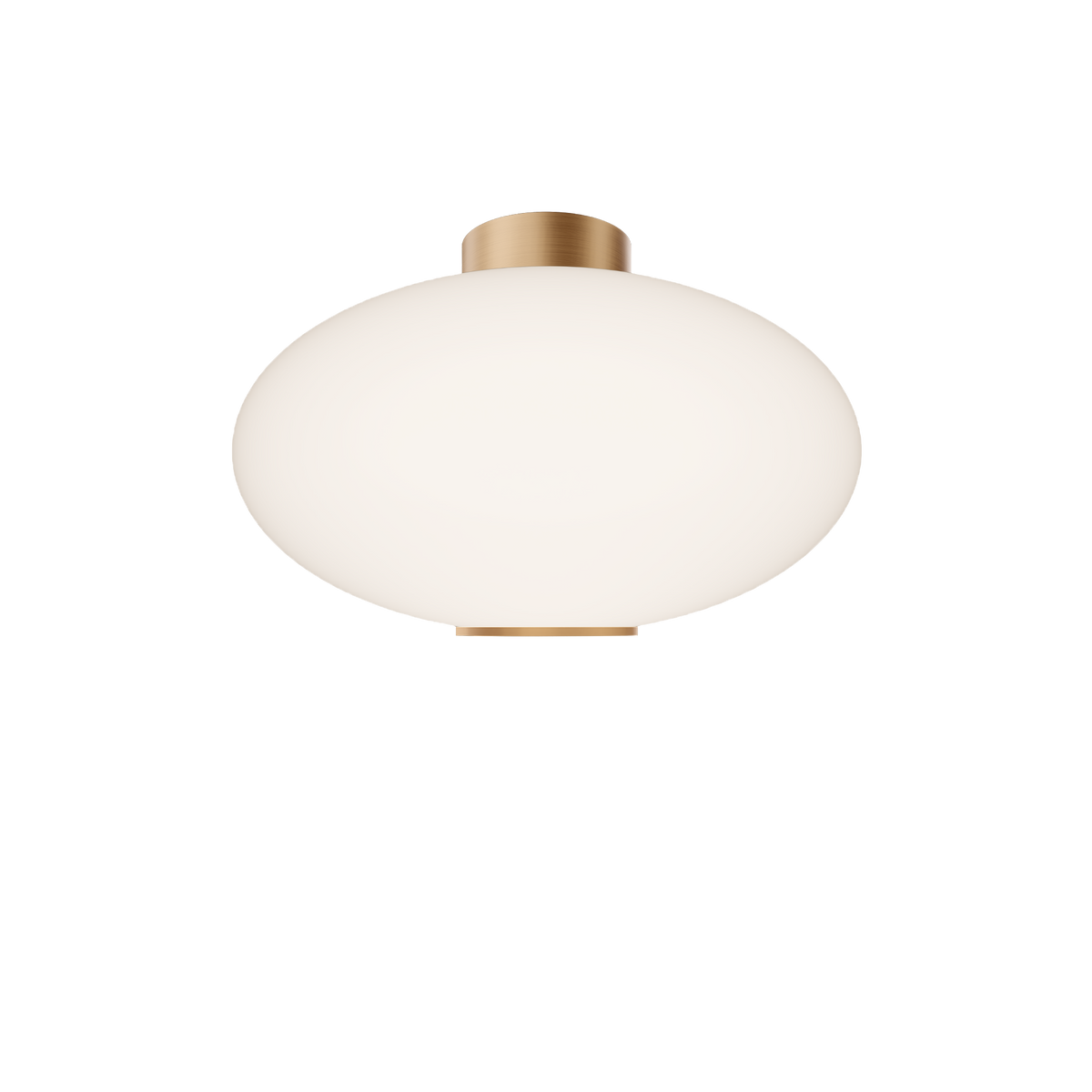 Illusion Flush Mount Aged Brass