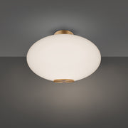 Illusion Flush Mount Aged Brass