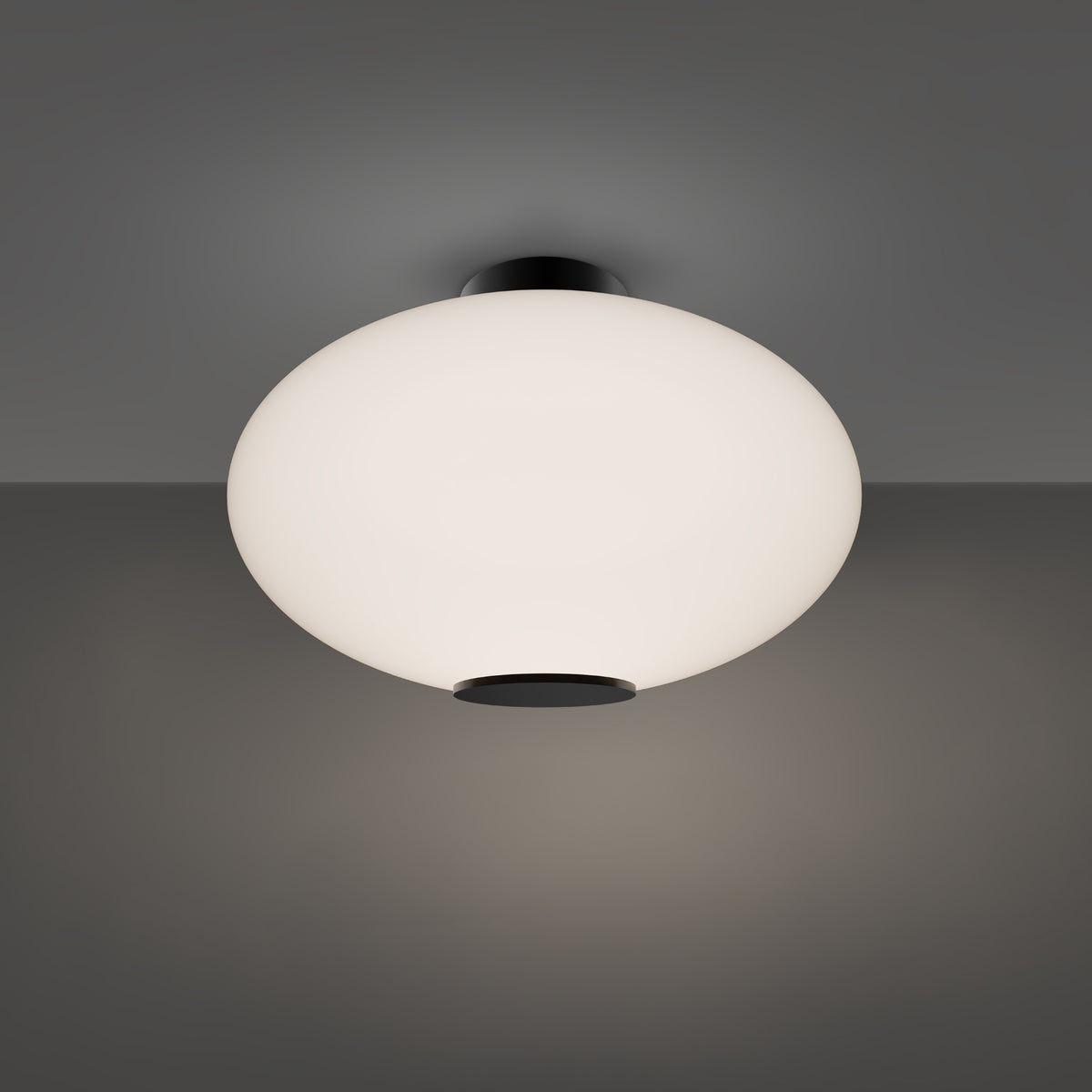 Illusion Flush Mount Black