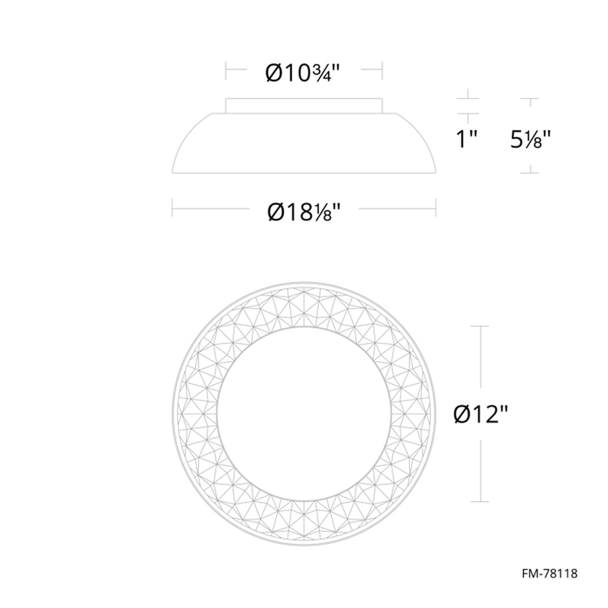 Prisma Flush Mount