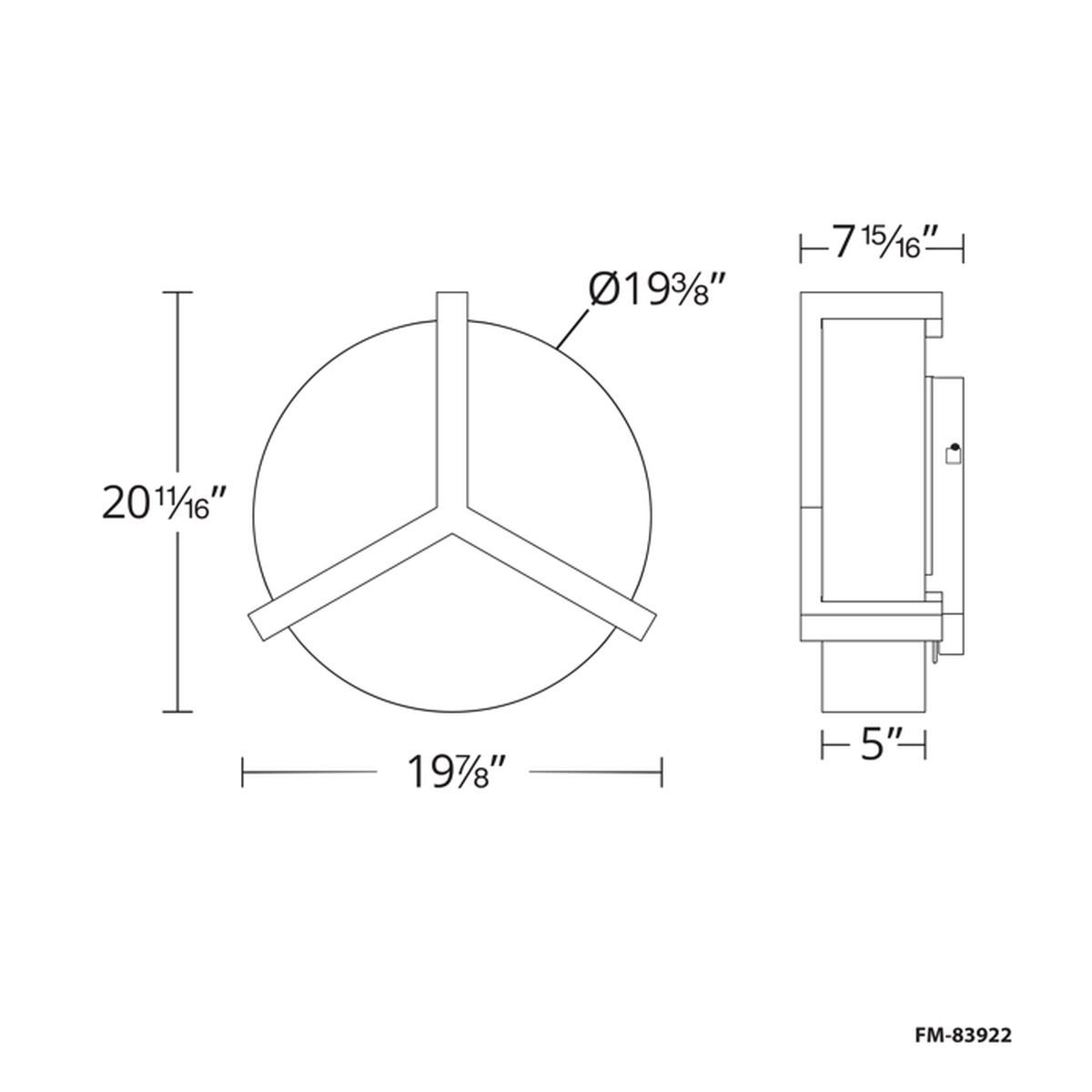 Segment Flush Mount