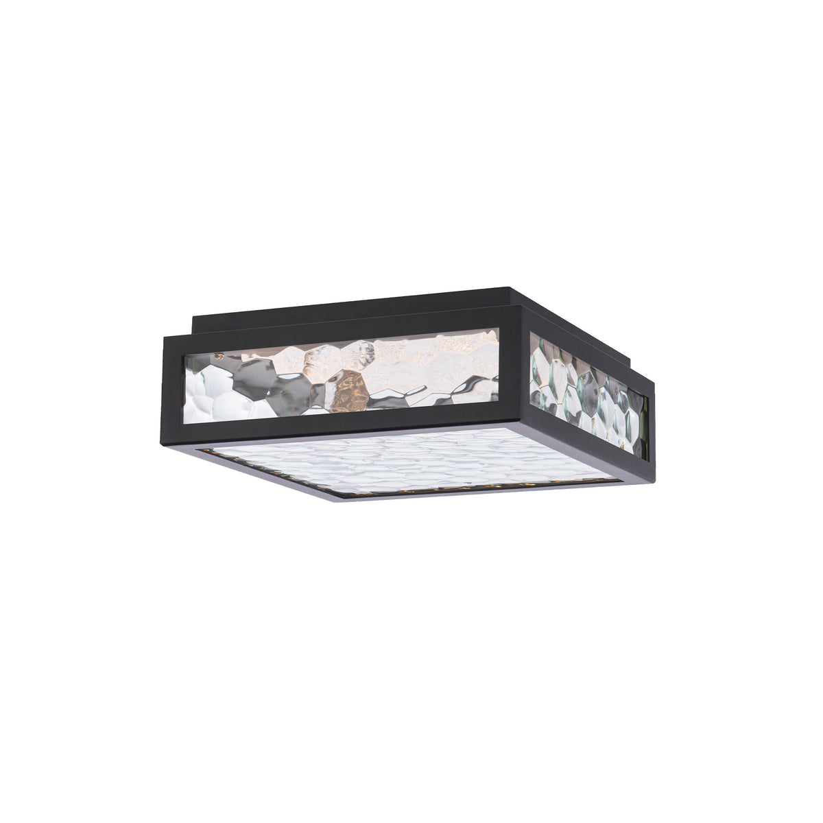 Hawthorne 13in Outdoor Flush Mount Black