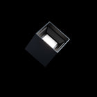 Kube Outdoor Flush Mount - Black lifestyle