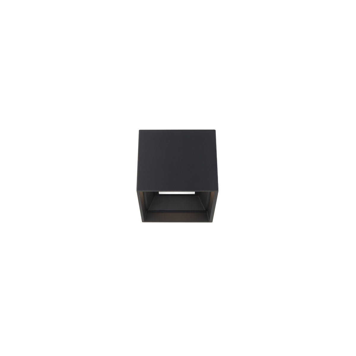 Kube Outdoor Flush Mount - Black