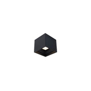 Kube Outdoor Flush Mount - Black detail