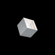 Kube Outdoor Flush Mount - White lifestyle