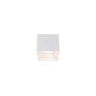 Kube Outdoor Flush Mount - White