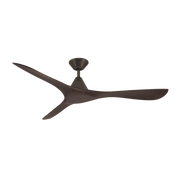 Carve Ceiling Fan - Bronze/Dark Walnut