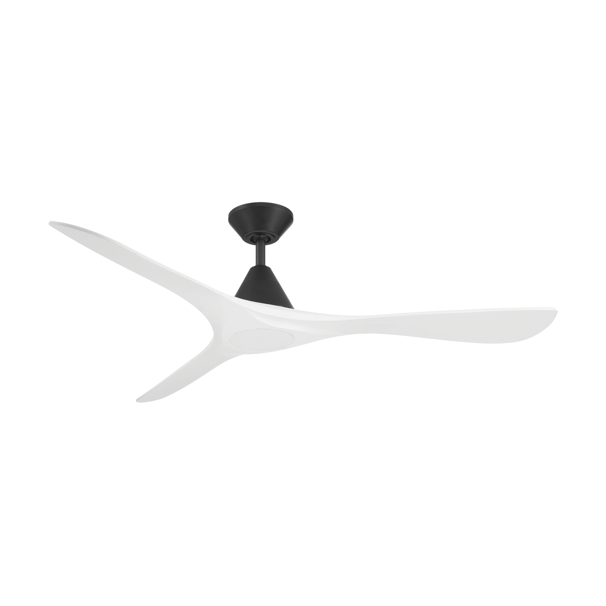 Carve Ceiling Fan - Matte Black/Matte White