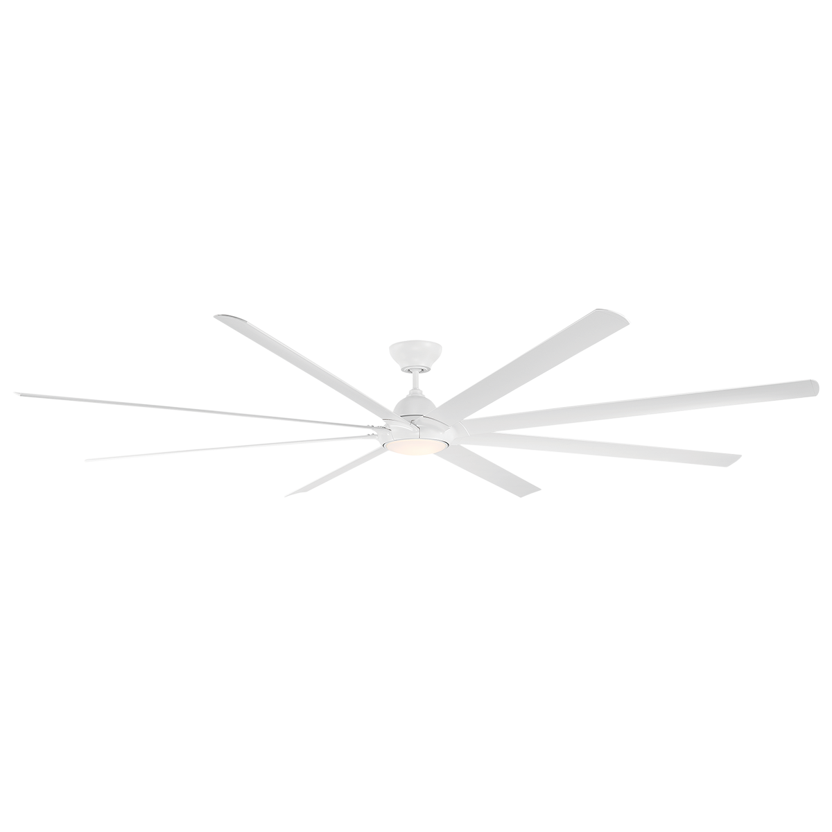 Hydra Ceiling Fan 120in Matte White