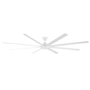 Hydra Ceiling Fan 120in Matte White