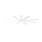 Hydra Ceiling Fan 80in Matte White