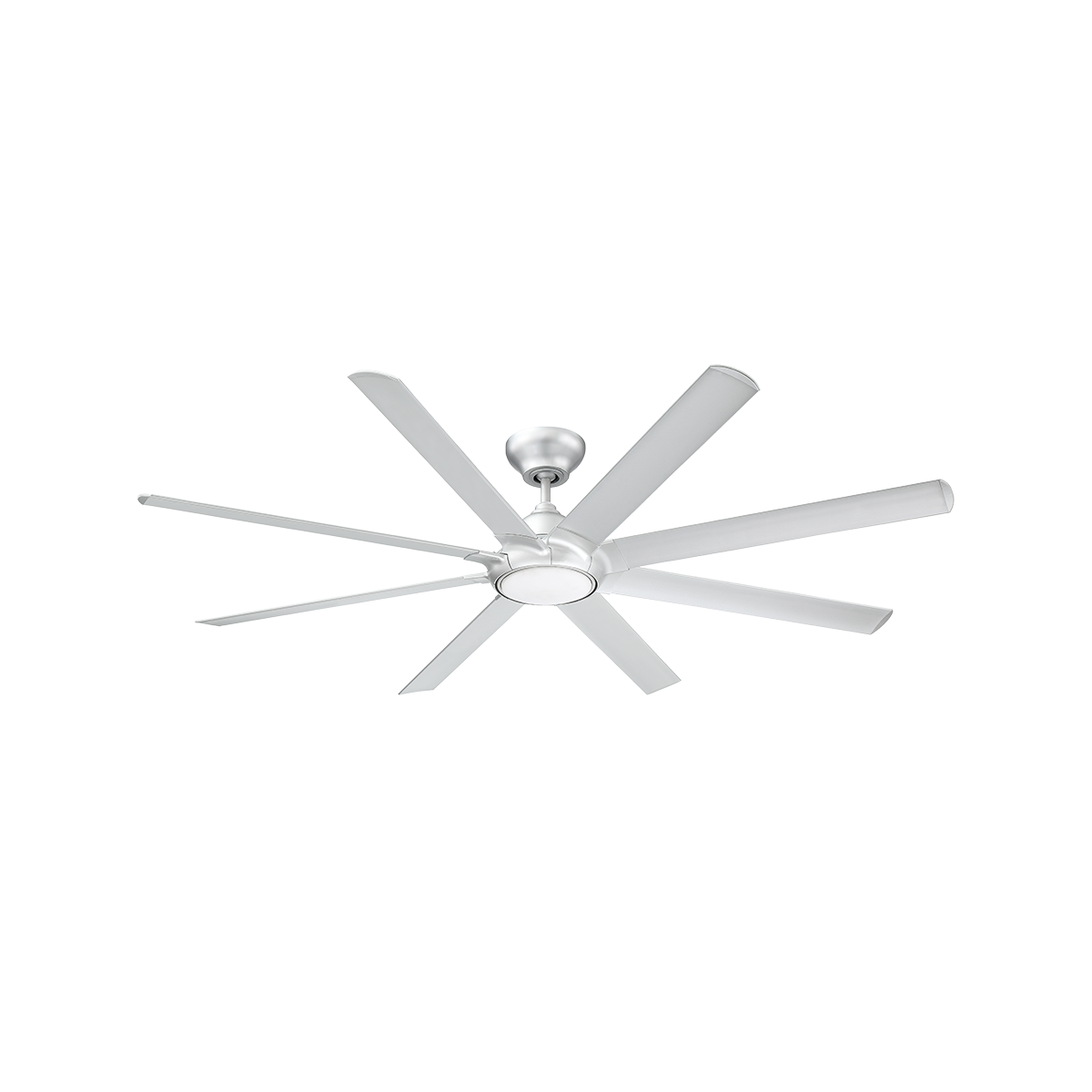 Hydra Ceiling Fan 80in Titanium Silver