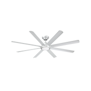 Hydra Ceiling Fan 80in Titanium Silver