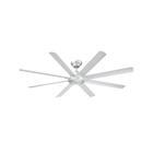 Hydra Ceiling Fan 80in Titanium Silver