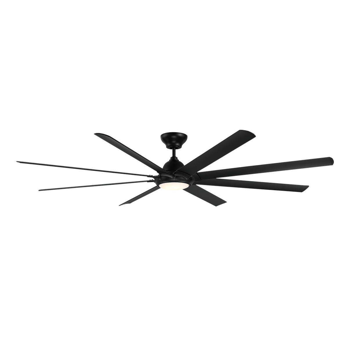 Hydra Ceiling Fan 96in Matte Black