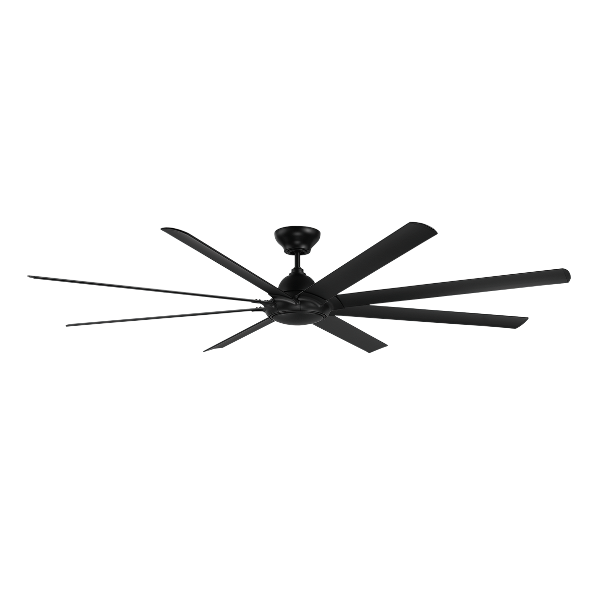 Hydra Ceiling Fan 96in Matte Black