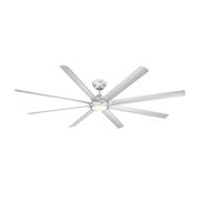 Hydra Ceiling Fan 96in Titanium Silver