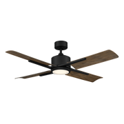 Cervantes Ceiling Fan Matte Black/Barn Wood