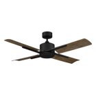 Cervantes Ceiling Fan Matte Black Angle 2
