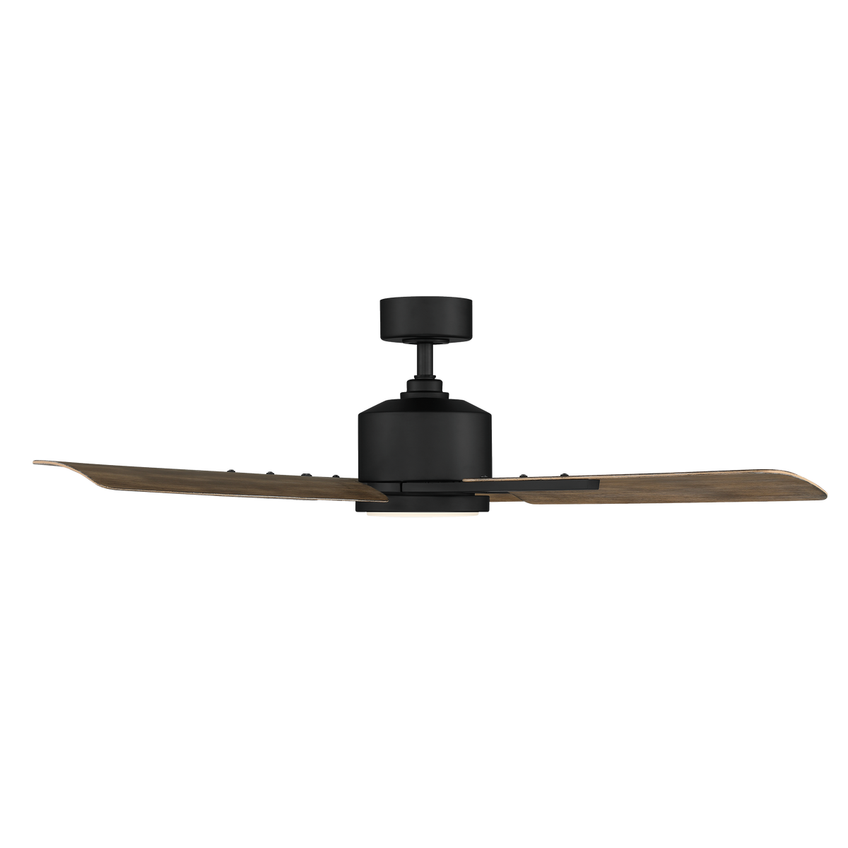 Cervantes Ceiling Fan Matte Black Angle 3
