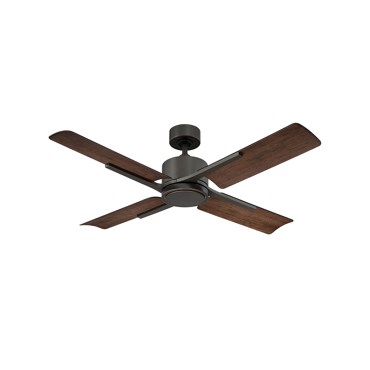 Cervantes Ceiling Fan Bronze Angle 2