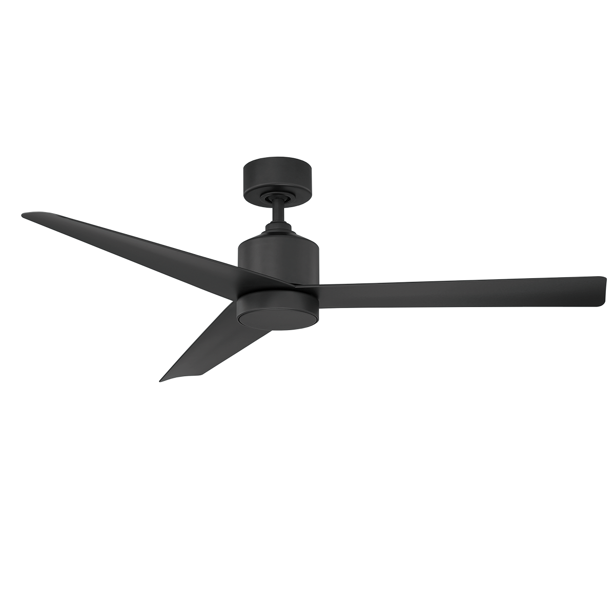 Lotus Ceiling Fan - Matte Black detail