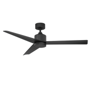 Lotus Ceiling Fan - Matte Black detail