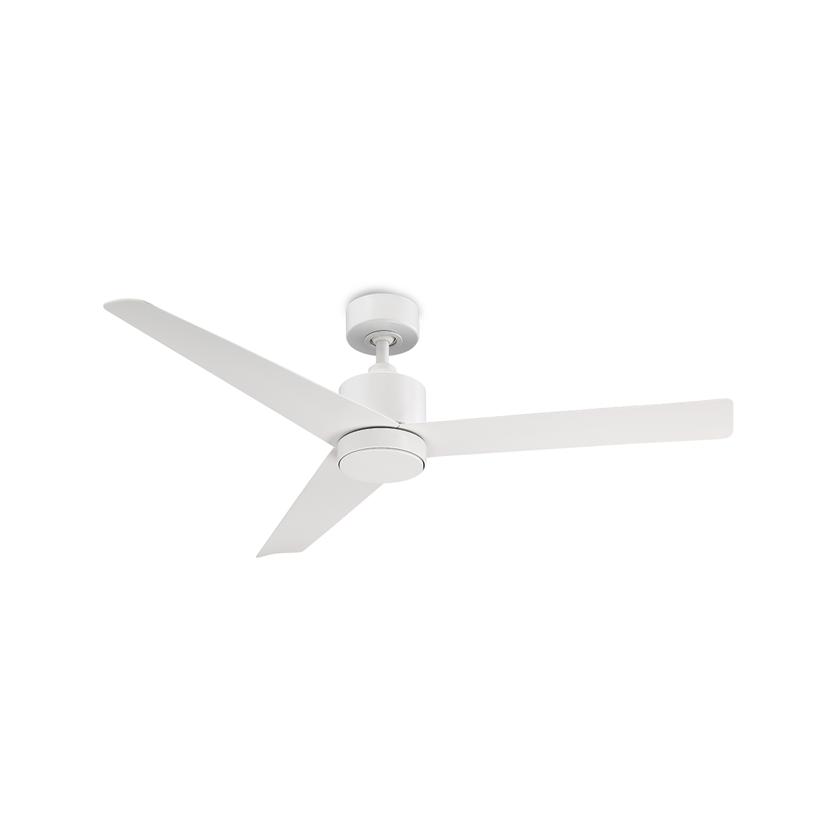 Lotus Ceiling Fan - Matte White detail