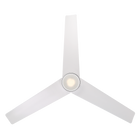 Lotus Ceiling Fan - Matte White detail 2