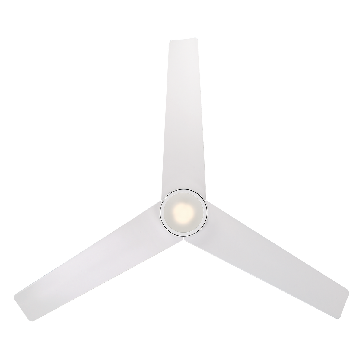 Lotus Ceiling Fan - Matte White detail 2