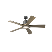 Aviator 5 Ceiling Fan Graphite/Weathered Gray