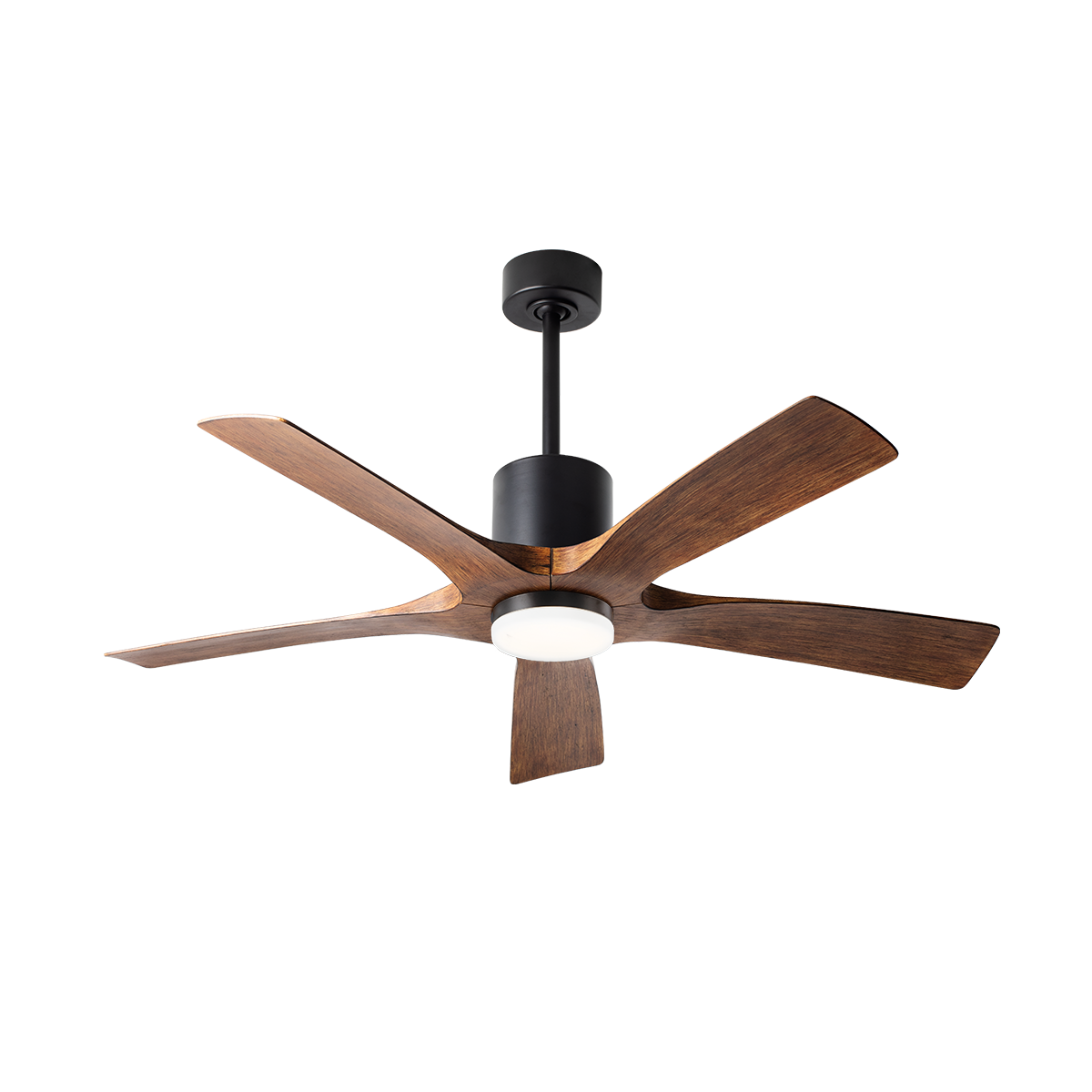 Aviator 5 Matte Black/Distressed Koa angle 2