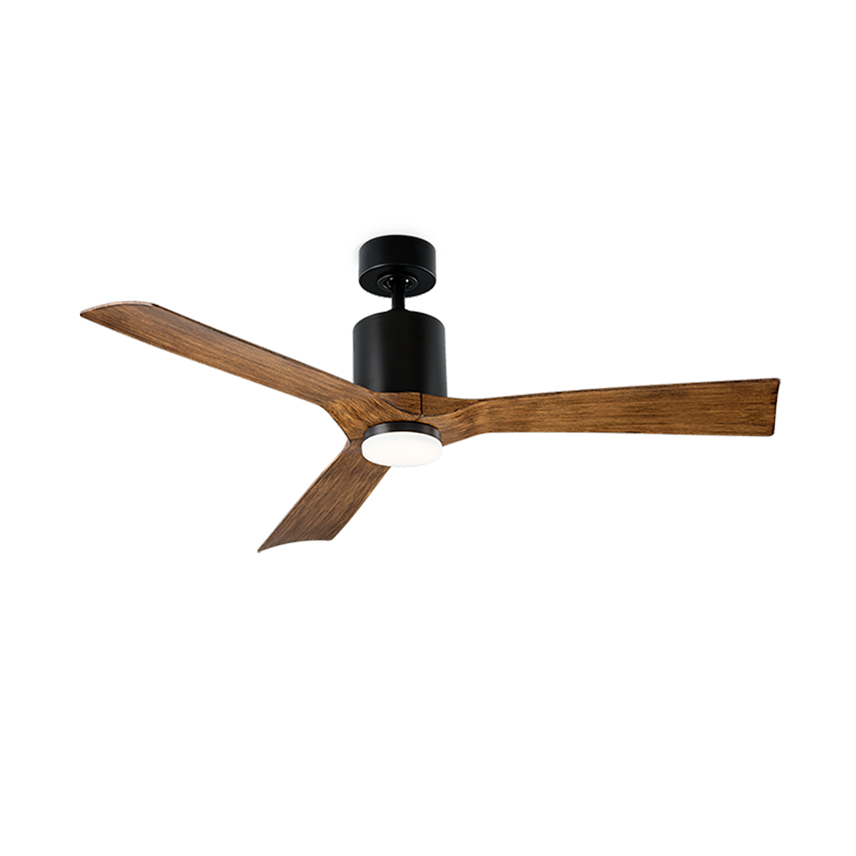 Aviator 54 Matte Black/Distressed Koa angle 2