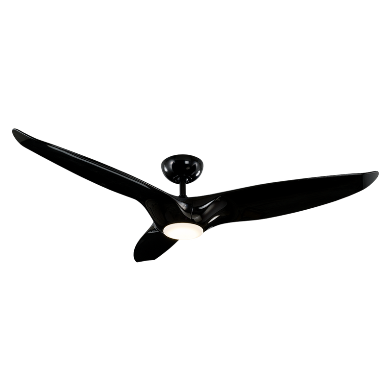 Morpheus III Ceiling Fan - Gloss Black