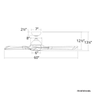 Woody Ceiling Fan