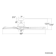 Woody Ceiling Fan