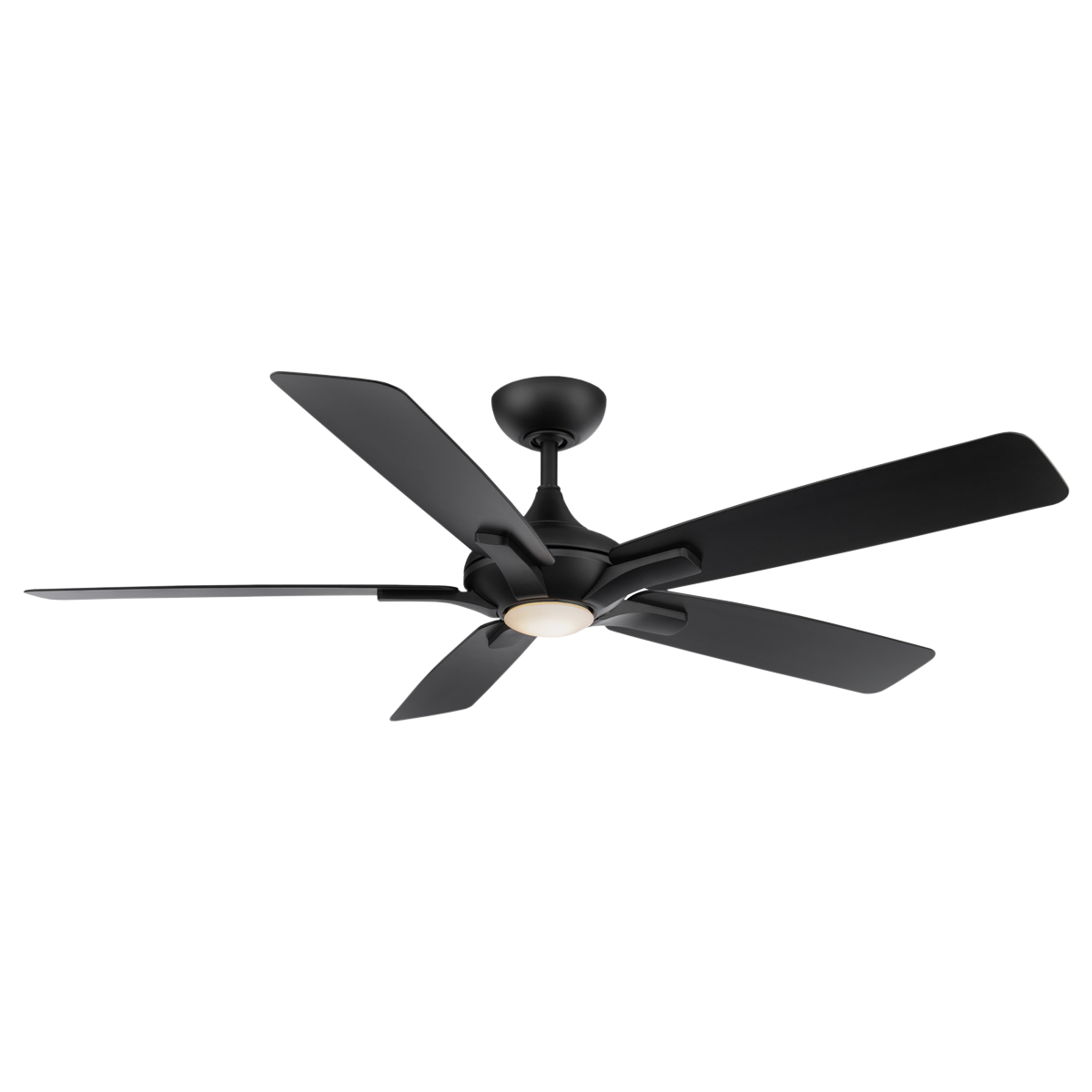 Mykonos 5 Ceiling Fan - Matte Black