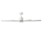 Aura 60in Brushed Nickel/Matte White angle 2