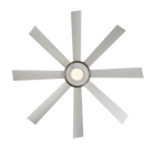 Aura 60in Brushed Nickel/Matte White angle 3