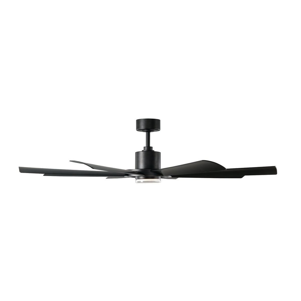 Aura 60in Matte Black angle 2