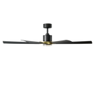 Aura 60in Soft Brass/Matte Black angle 2